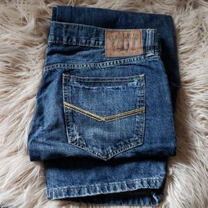 Mens Echo Unlimited Relaxed Fit Jeans 36x32